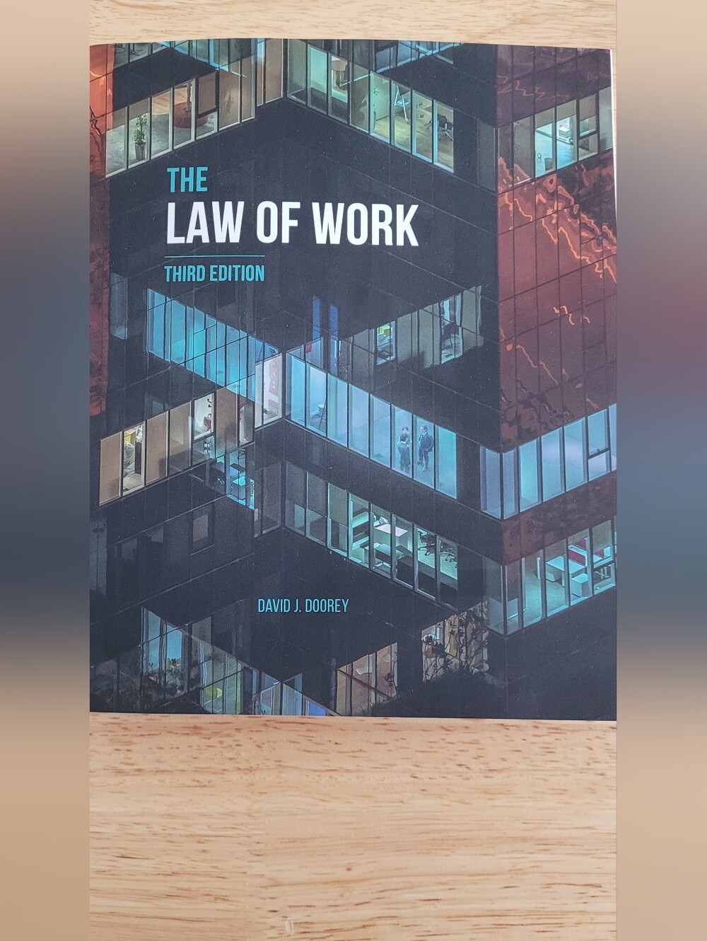 The Law of Work, Third Edition - Blue/Black Cover by David J. Doorey